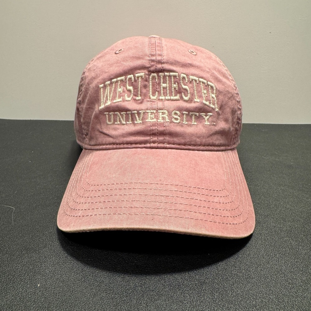 West Chester University Hat Cap Pink Strap Back Dad Spellout‎ Collage PA Adult